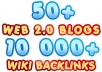 build MULTI tier link pyramid with over 50 web 2 properties and over 10000 wiki backlinks &acirc;&tilde;&hellip; Massive Pyramid &acirc;&tilde;..........