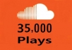 Deliver 35,000+ SOUNDCLOUD Song Plays on up to 5 Tracks