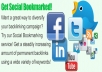 create 150 HIGH quality social bookmarks to your site all pr 2 or above