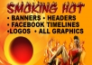 create a high quality website header or banner..@