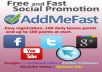  fill your ADDMEFAST account with 1000 points