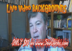 let you choose a Live Video Background for your green screen spokesperson