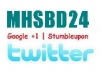 provide you 40 fb, 100 pinterest followers, 80 StumbleUpon, 50 google+1, 100 pinterest pin within 24 hours