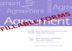 convert your existing single page form into a fillable form and provide you a file