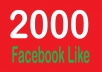 giuve you 2000 Real uk and usa based facebook likes to any website or blog or inner pages