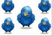 give you 100 REAL Twitter ReTweets or 50 REAL Followers