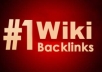 create 100 Edu and 500 PR8 to PR2 Contextual Backlinks from High PR,Unique and High Authority Wiki Sites!!!