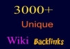 give 3000+ Wiki Sites Personal List