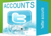 give you 150 accounts twitter age 1 year best quality