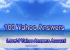 do 100 yahoo answer from level 2,3,4 or 5 yahoo answer account and confirm 25+ best answers