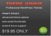 upload 8 theme of theme-junkie in your website