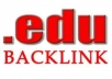 create 500 edu backlinks for your site through blog comments