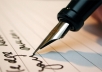 type English handwriting 40 pages