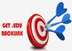 create 175 EDU backlinks in max 24 hours for just one dollar