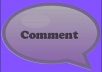 post a positive reviews for your blog