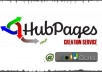 Create a High Quality Hubpage With 500 Words Unique Keyword Optimized Article having your Website Link