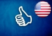 20,000+ USA facebook likes to any of your fanpage