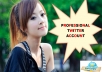 send You 75 PROFESSIONAL Quality Twitter Accounts to Skyrocket Your Business Overnight