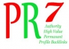 create 2xPR7 5xPR6 and 10xPR5 Dofollow Backlinks from Actual Page Manual Posted