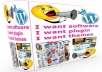 give you ANY SOFTWARE PLUGIN OR THEME that you choose from my list