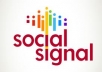 build social SIGNALS from top social sites to boost your seo
