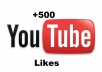 give you 500 real likes to your YouTube video without passwords