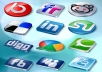 give you 150+ backlinks by 20 Pinterest Pin,30 Google+1,40 StumbelUpon,40 Delicious,20 diigo,10 Facebook,10 Twitter share