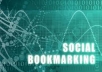 submit your website MANUALLY to the top social bookmarking sites and ping