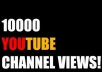 promote and deliver around 10,000 unique views to your YouTube channel ...!!!!!