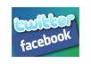 advertise and tweet your product message video link to 42,500+ people on facebook and twitter ..!!!!