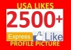 add [PERMANENT] 2500+ High Quality Likes, Fans to your Page within 1 day.......