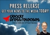 *****write a Press Release and submit it for syndication to gain your business, website or product valuable advertising and backlinks