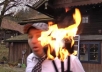 ****juggle a chainsaw and knives, chainsaw cost EXTRA, while yelling anything you want