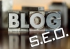 write an seo optimized Blog with top keywords