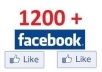 GET YOU 1212+ FACEBOOK LIKE 100% REAL, ONLY