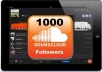 ***get you 1000 Soundcloud Followers To Your Profile within 24 Hours To Improve Your SoundCloud Ratings!!