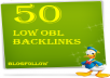manually Do 50 Low OBL 20 PR2, 20 PR3 And 10 PR4 Blog Comments on Actual Page