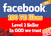 provide you 100+ Facebook Fanpage/Post/Photo LIKES within 24 hours | Real People