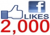 add 2000 facebook likes or fans to your fanpages  while not admin access and tweet your page