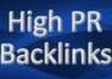 Create a thousand Backlinks From High PR Forums 