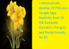 physically develop  20 PR8 plus  Google Sage Backlinks from 20 Pr8 Authority Domains + Penguin and Panda friendly 