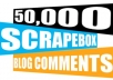 create Massive 50,000 Blog Comment Backlinks With Scrapebox Blast, Fresh AA List Everyday , Boost Your Ranking Overnight