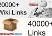 pr8 to PR0 24000+ WIKILINKS + 40000 blog comment backlhinks for unlimited urls and keywords