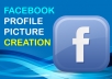 create a stunning Facebook profile picture for either personal, group, or business