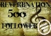 Provide 500+ Reverbnation Fans and Climb the Reverbnation Charts