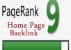 give you a homepage link on my PR9 site as a guest post or blogroll link 