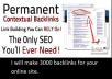 make 3000 backlinks for your online site