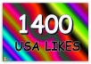 provide 1400+ Guaranteed Facebook fans and likes, no admin access needed in 23 hours