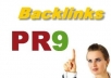 manually create 10 PR9 Top Quality SEO Friendly Backlinks from 10 Unique Pr 9 Authority Sites + Panda and Penguin Friendly + indexing********