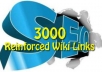 write + Spin + Manually SUBMIT 20 Articles to at least 20 high pr Directories + Web 2 0 Sites Reinforced by 3000 Wiki seo Backlinks...!!!!!